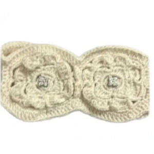 KNITTED HEAD BAND & NECK WARMER
-HAND MADE